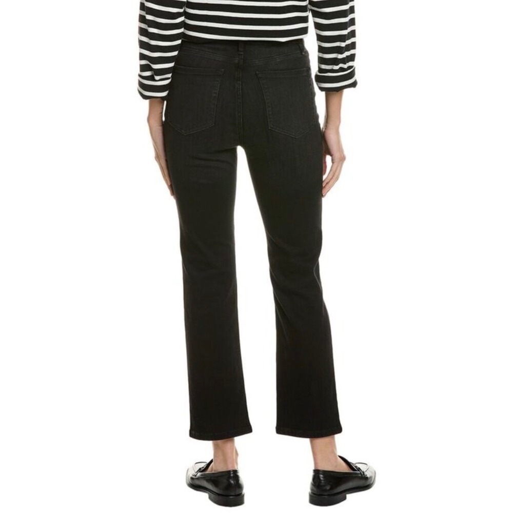 FRAME Le High Straight Jeans‎ High Rise 32 Tilt Black Faded Denim - Picture 2 of 10